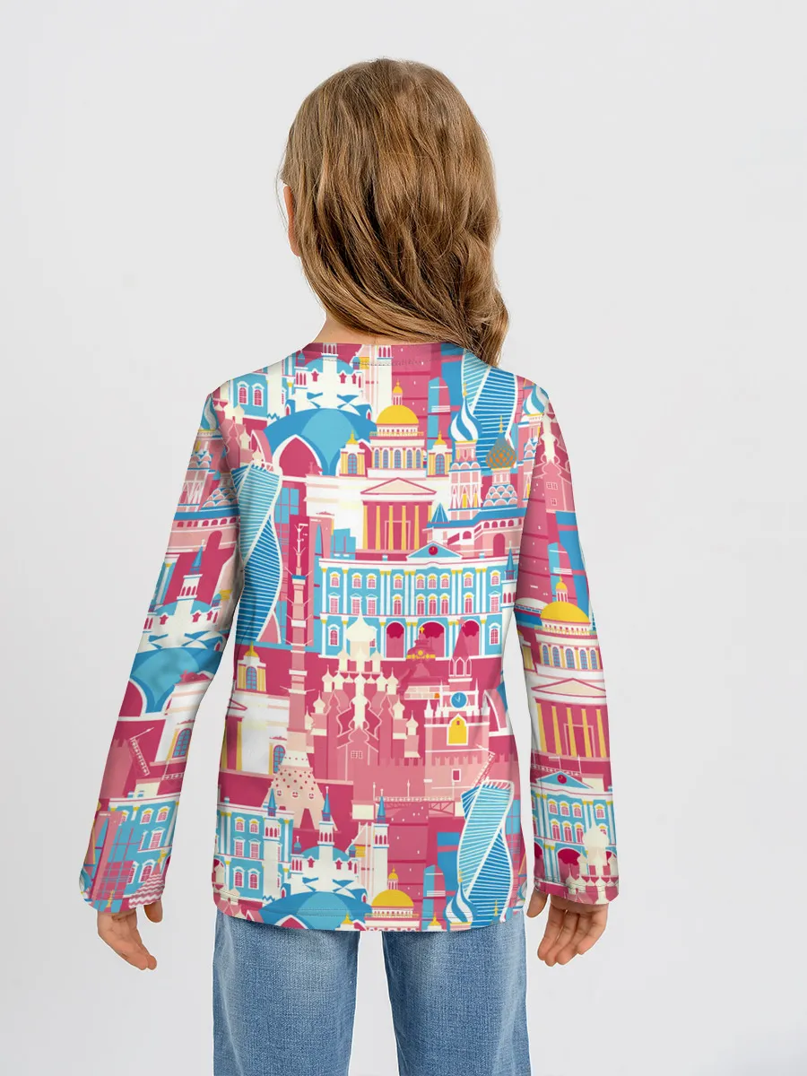 Детский лонгслив / Москва