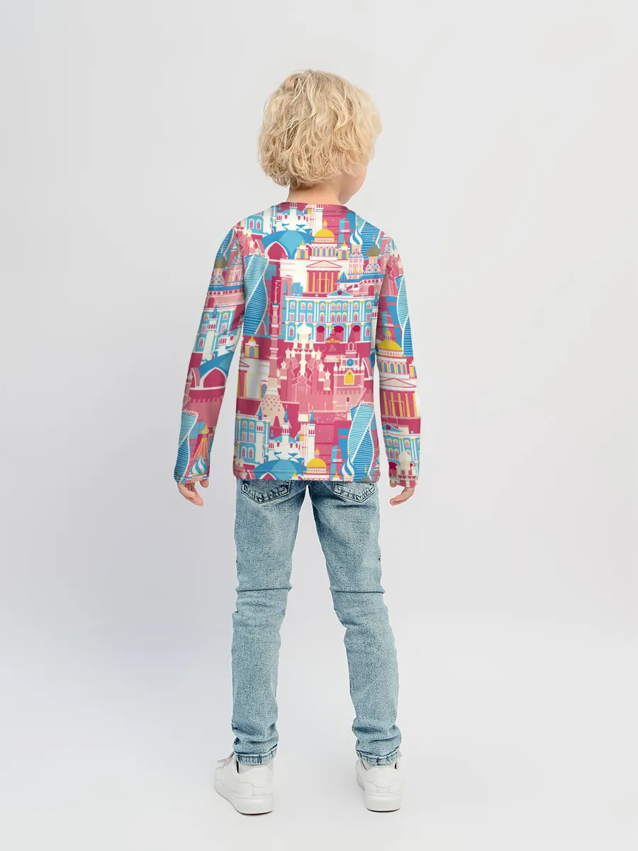 Детский лонгслив / Москва