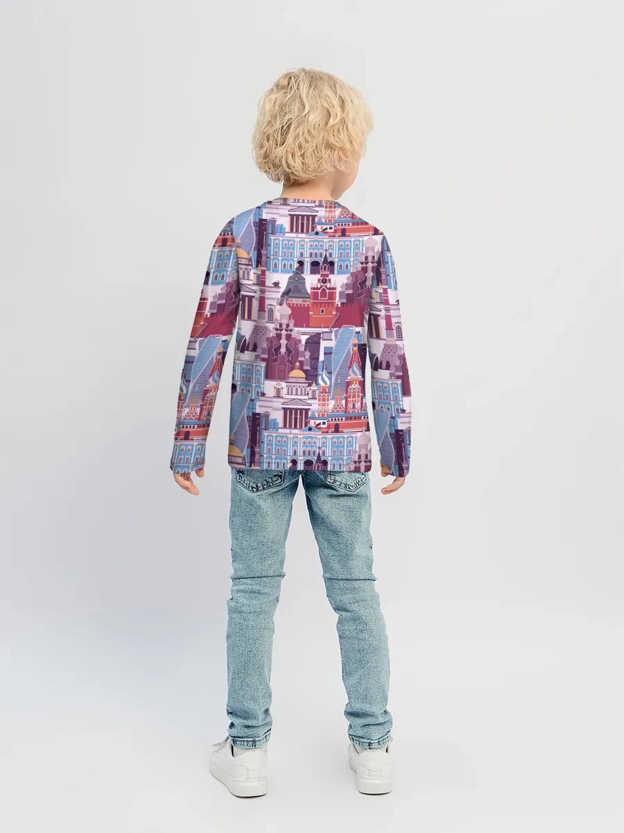 Детский лонгслив / Москва