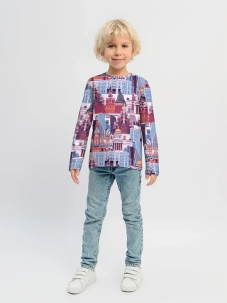 Детский лонгслив / Москва