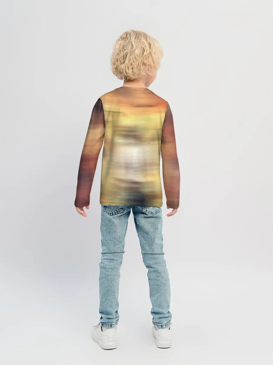 Детский лонгслив / PUBG BOOM