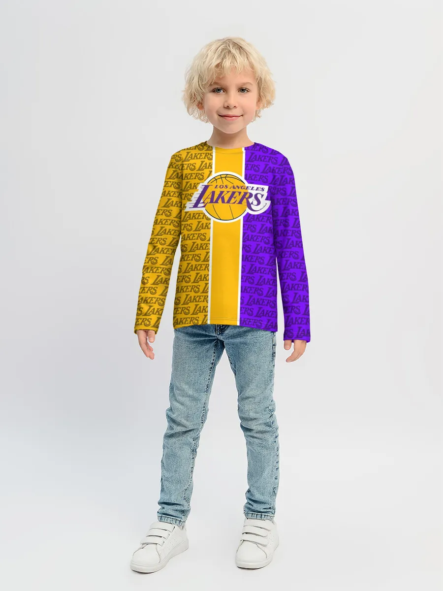 Детский лонгслив / LA LAKERS