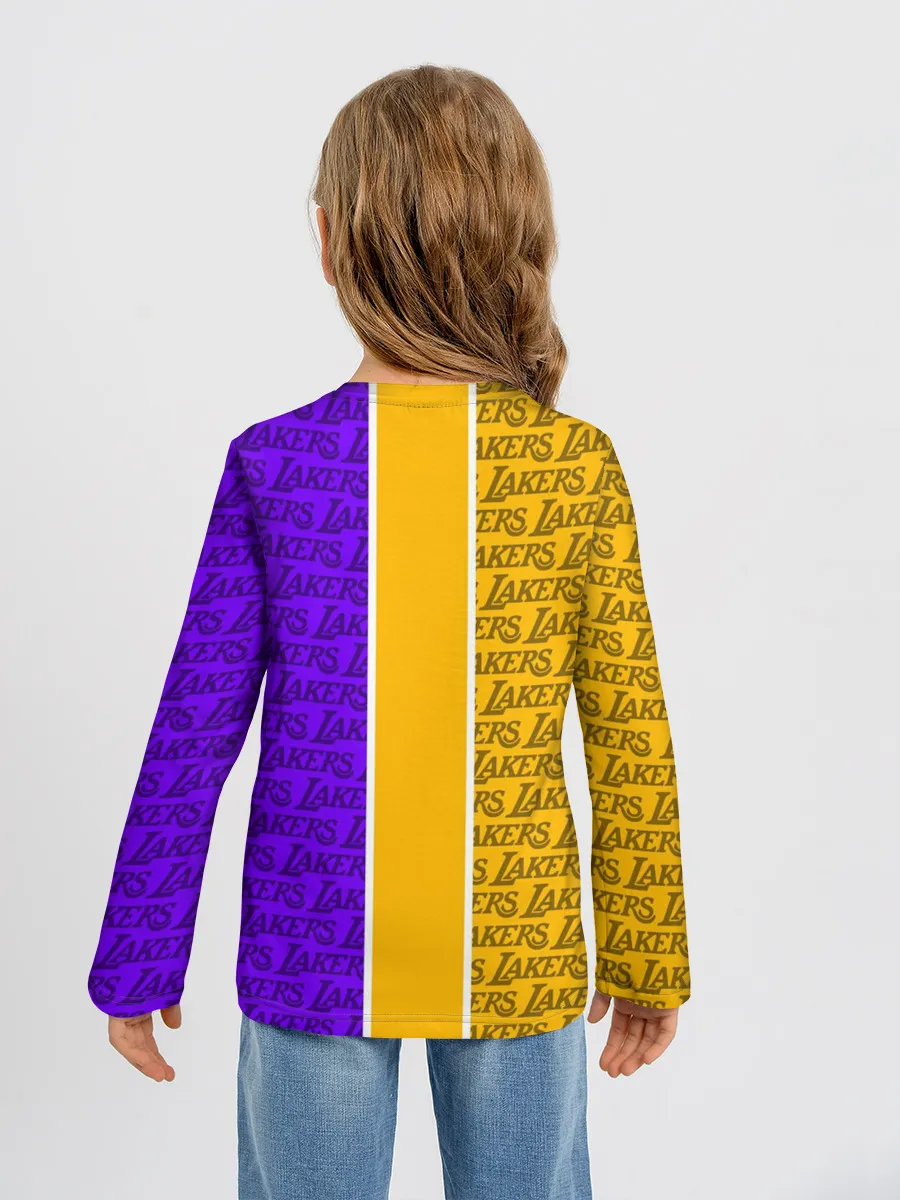 Детский лонгслив / LA LAKERS