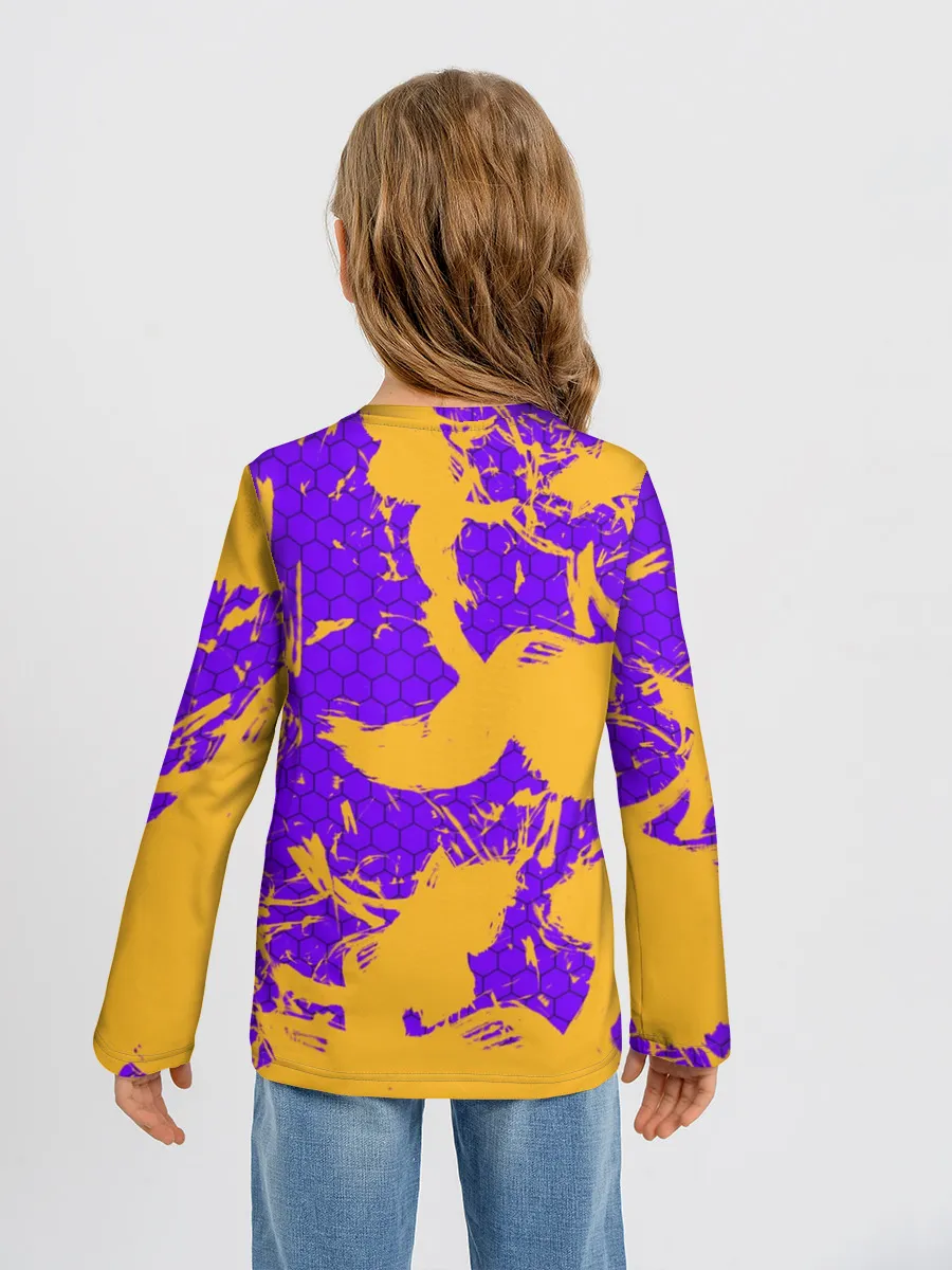 Детский лонгслив / LA LAKERS