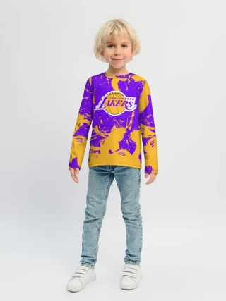 Детский лонгслив / LA LAKERS