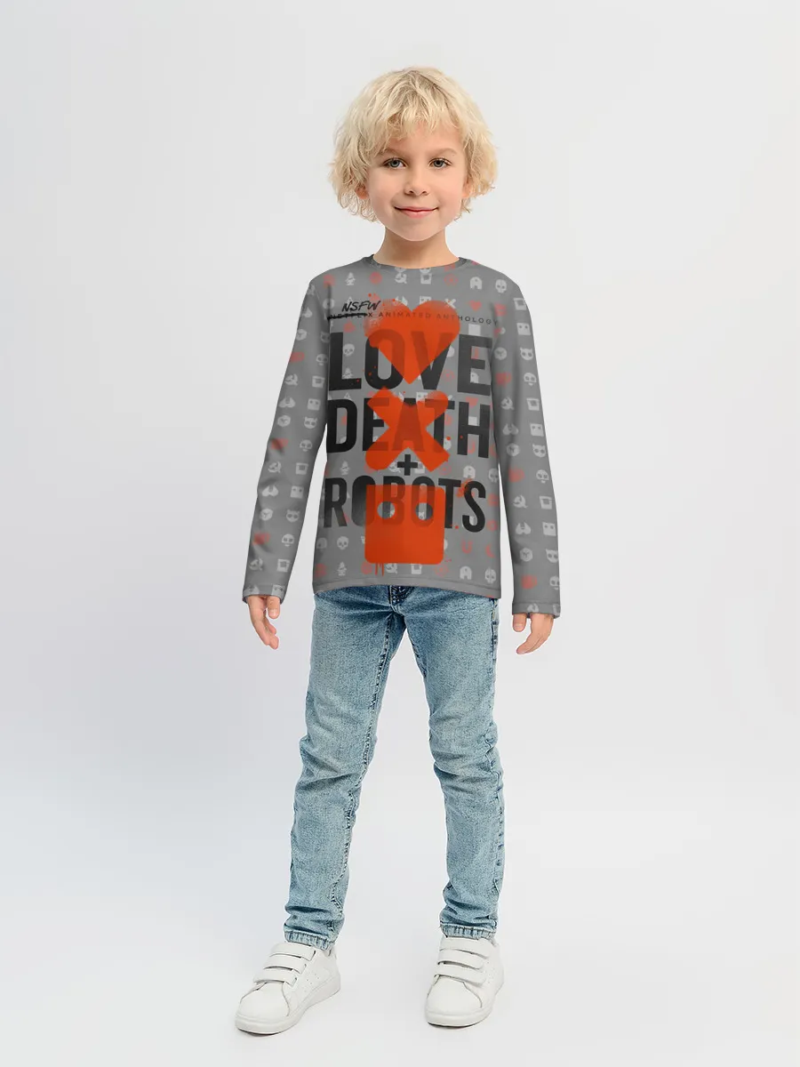 Детский лонгслив / LOVE DEATH + ROBOTS