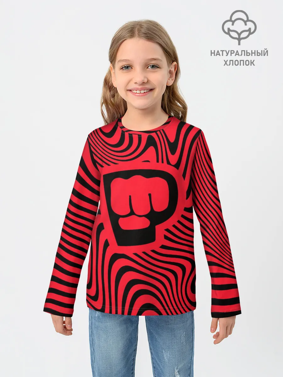 Детский лонгслив / PewDiePie Logo