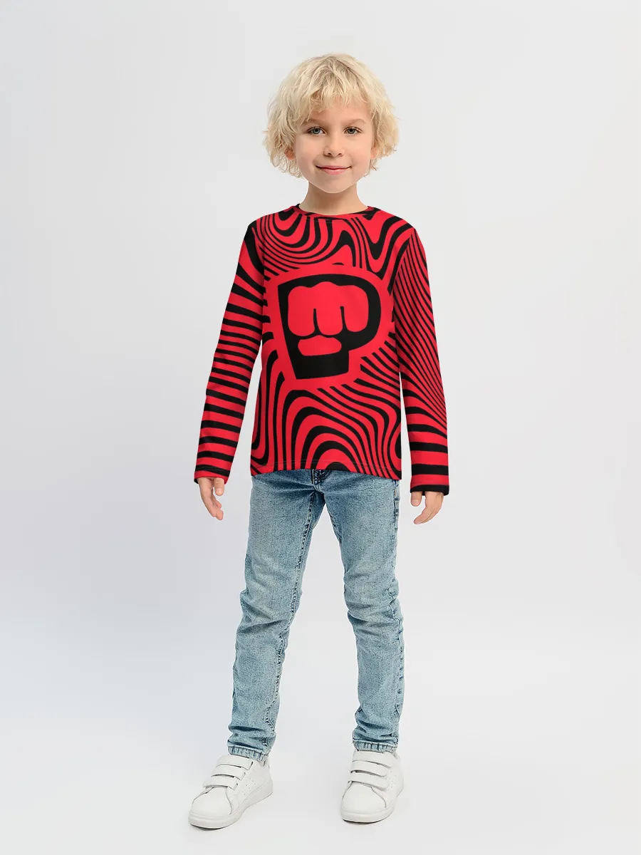 Детский лонгслив / PewDiePie Logo