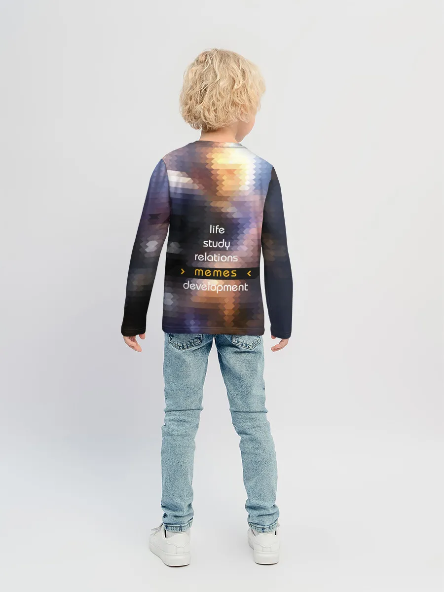 Детский лонгслив / Memes Nation