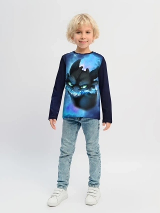Детский лонгслив / Night Fury