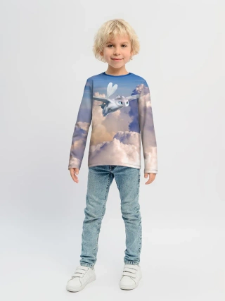 Детский лонгслив / Light Fury