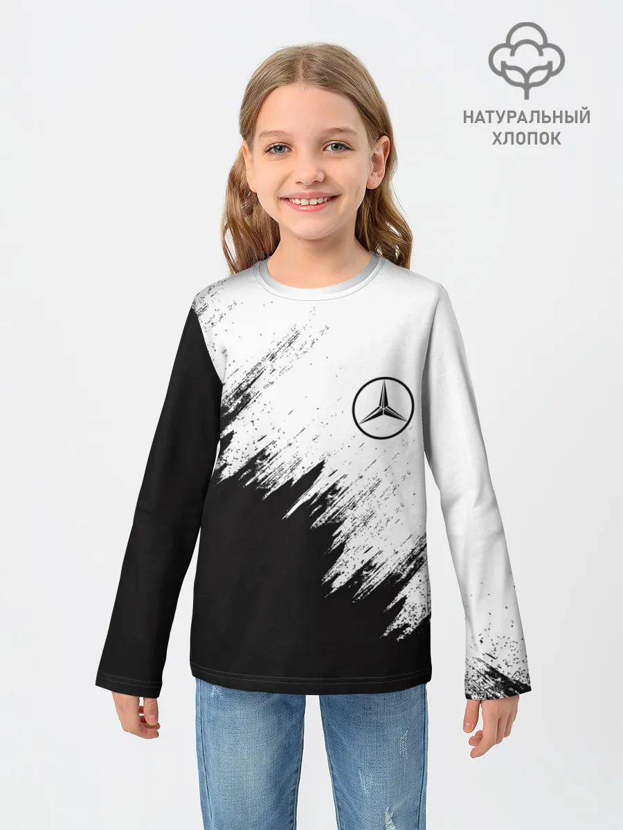 Детский лонгслив / Mercedes