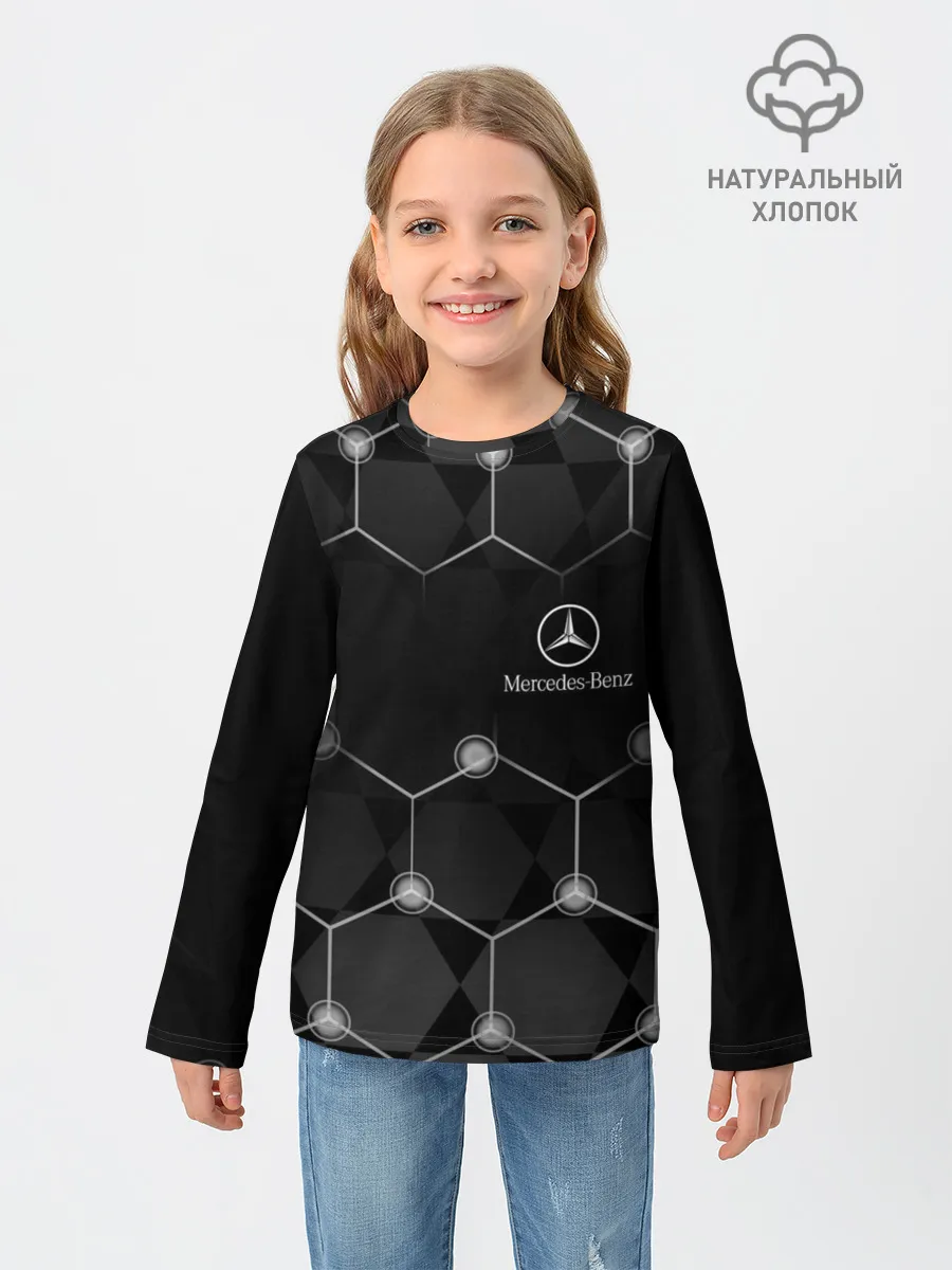 Детский лонгслив / Mercedes