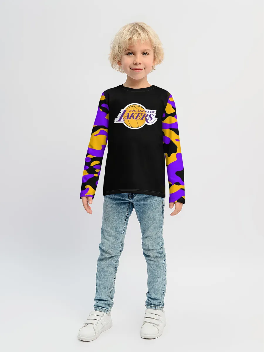 Детский лонгслив / LA LAKERS