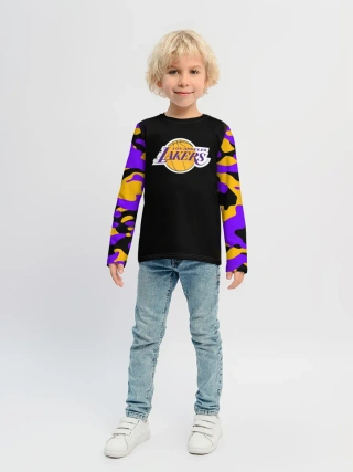 Детский лонгслив / LA LAKERS