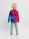 Детский лонгслив / Буря красок