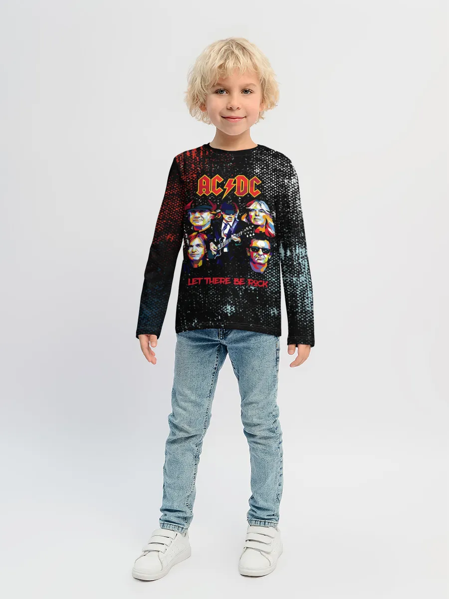 Детский лонгслив / AC/DC