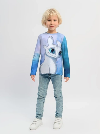 Детский лонгслив / дневная фурия