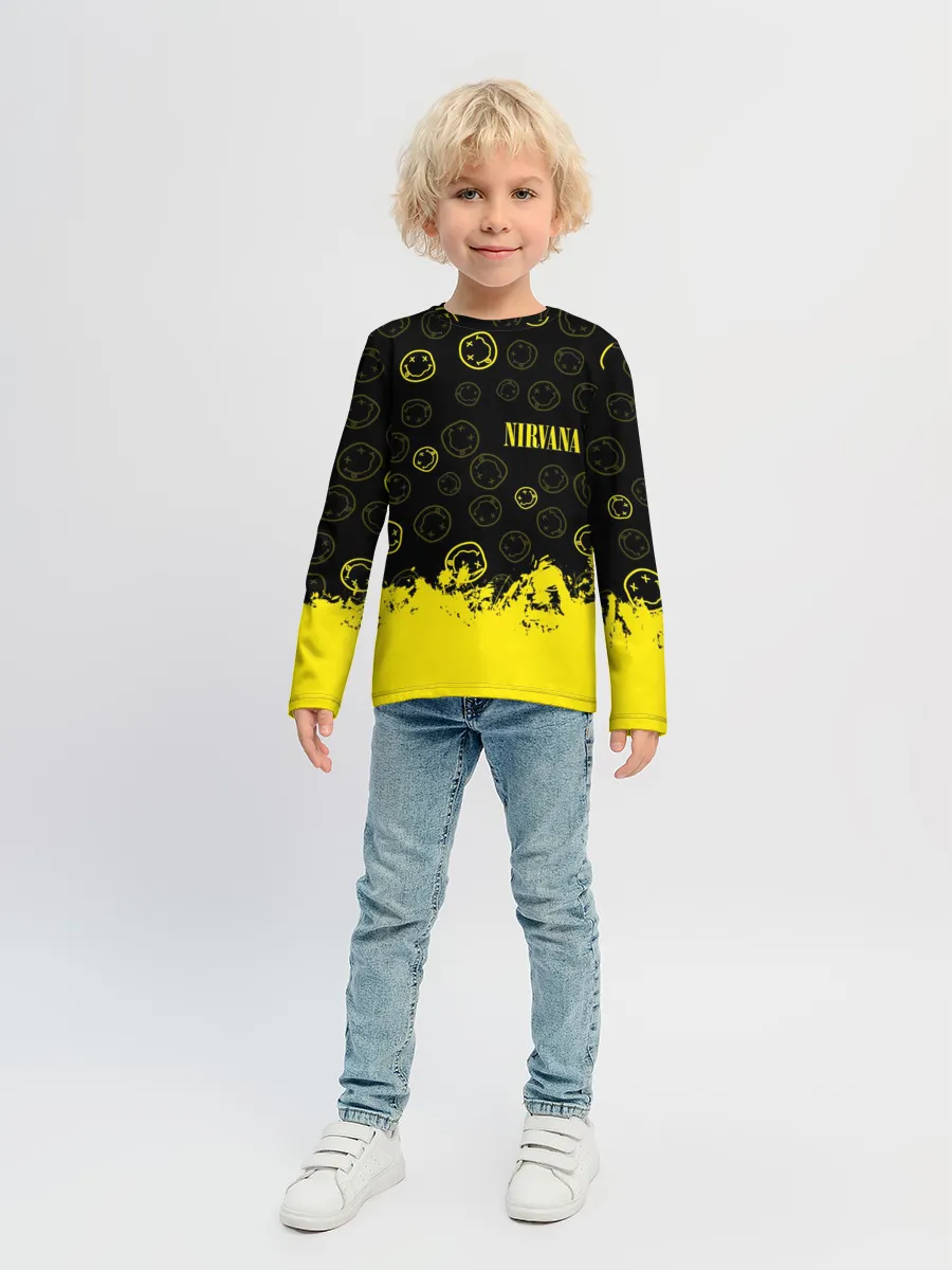 Детский лонгслив / NIRVANA