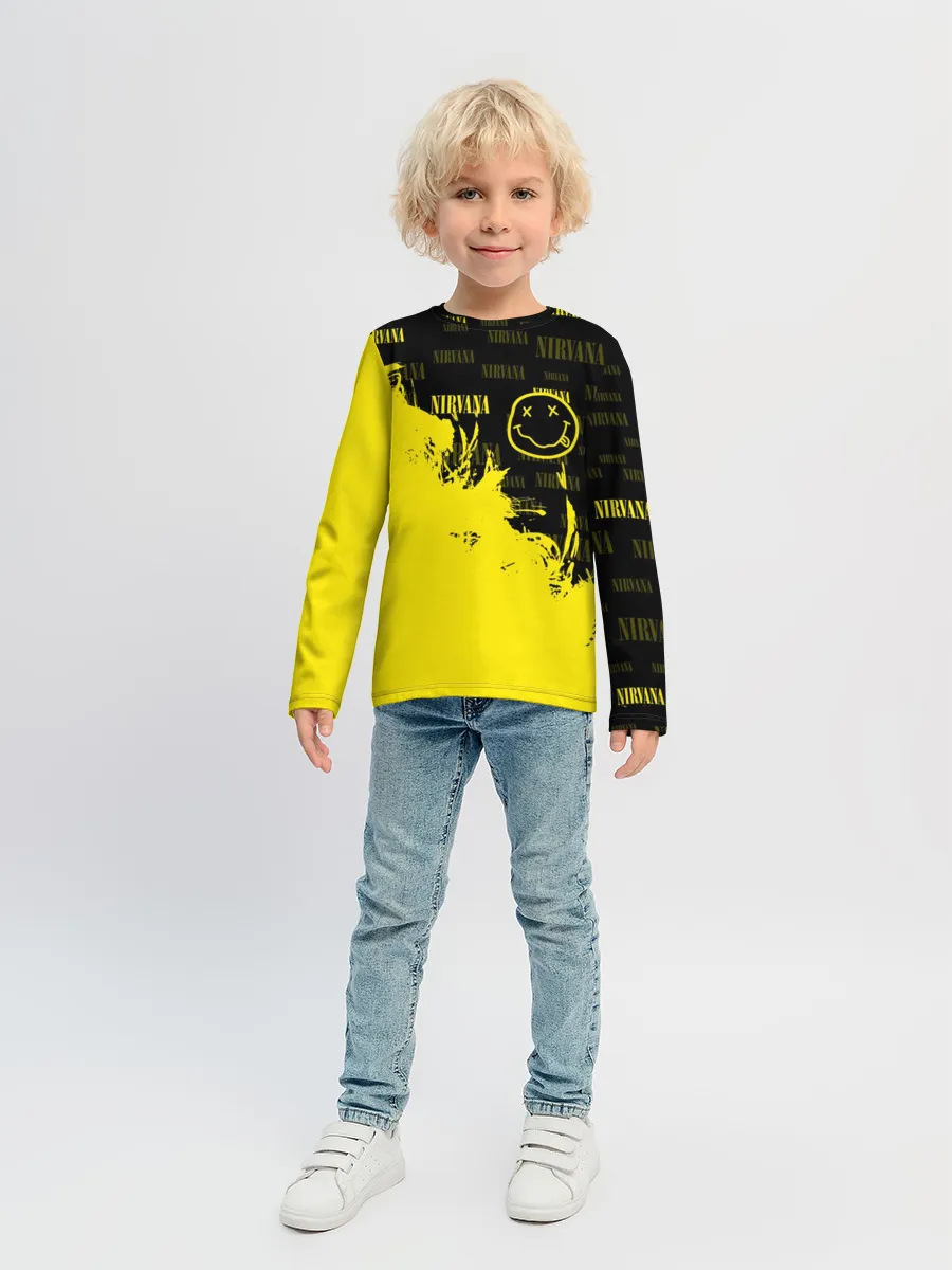 Детский лонгслив / NIRVANA