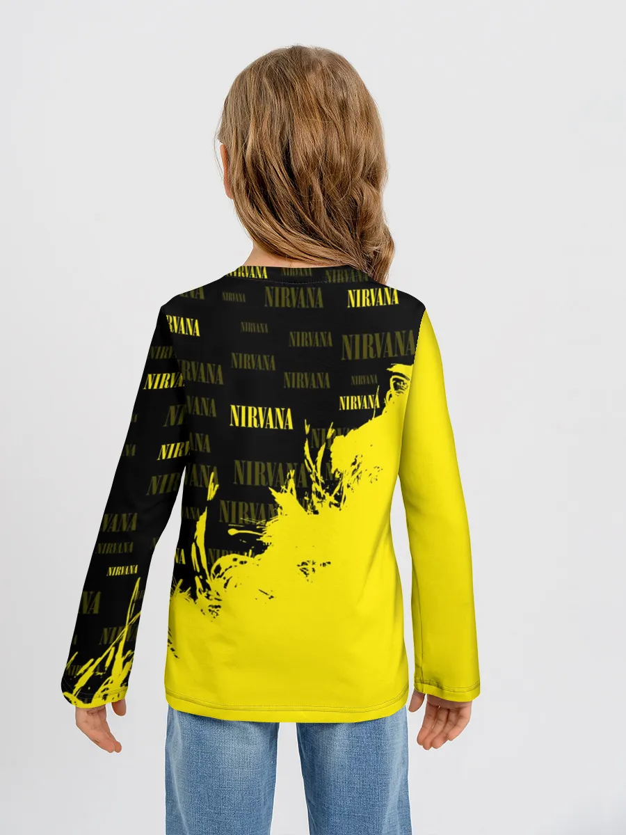 Детский лонгслив / NIRVANA