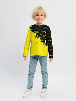 Детский лонгслив / NIRVANA