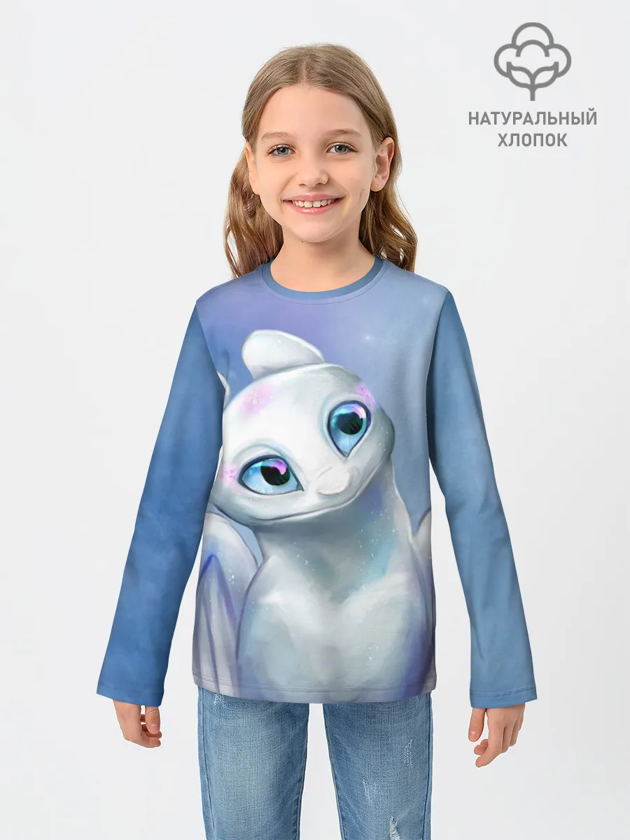 Детский лонгслив / дневная фурия