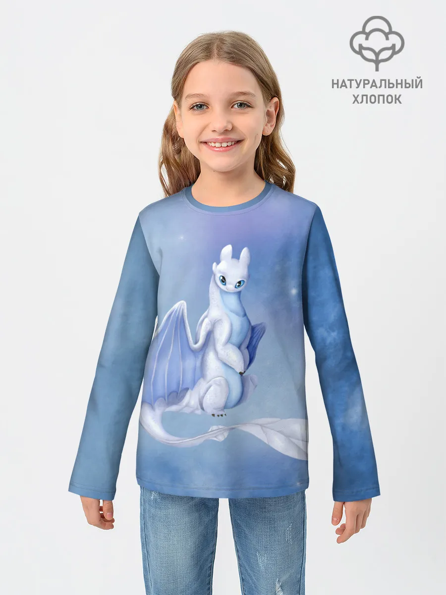 Детский лонгслив / дневная фурия