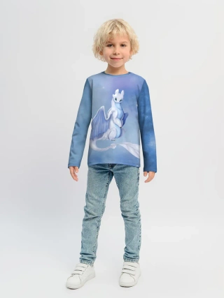 Детский лонгслив / дневная фурия