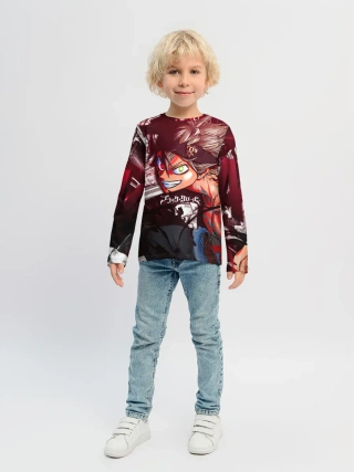 Детский лонгслив / Брутальный арт Асты