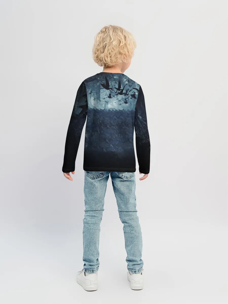 Детский лонгслив / The witcher