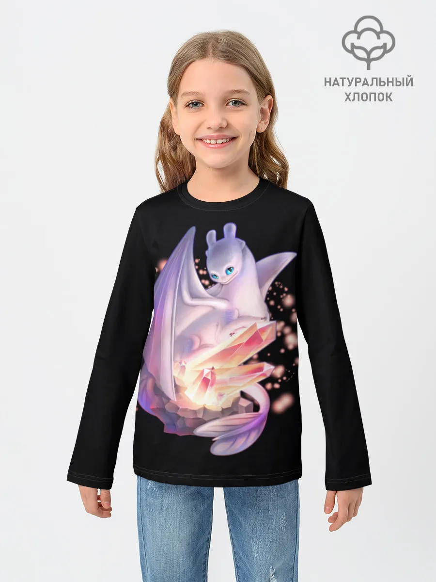 Детский лонгслив / дневная фурия