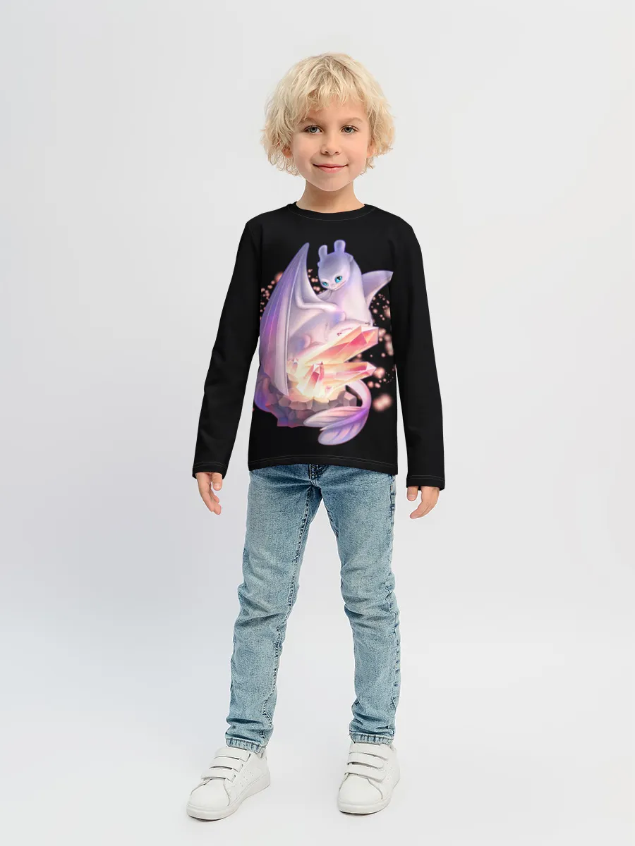 Детский лонгслив / дневная фурия