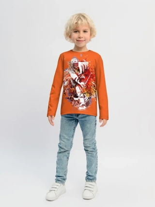 Детский лонгслив / Хоккей