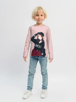 Детский лонгслив / Модница