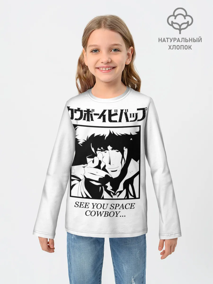 Детский лонгслив / Ковбой Бибоп