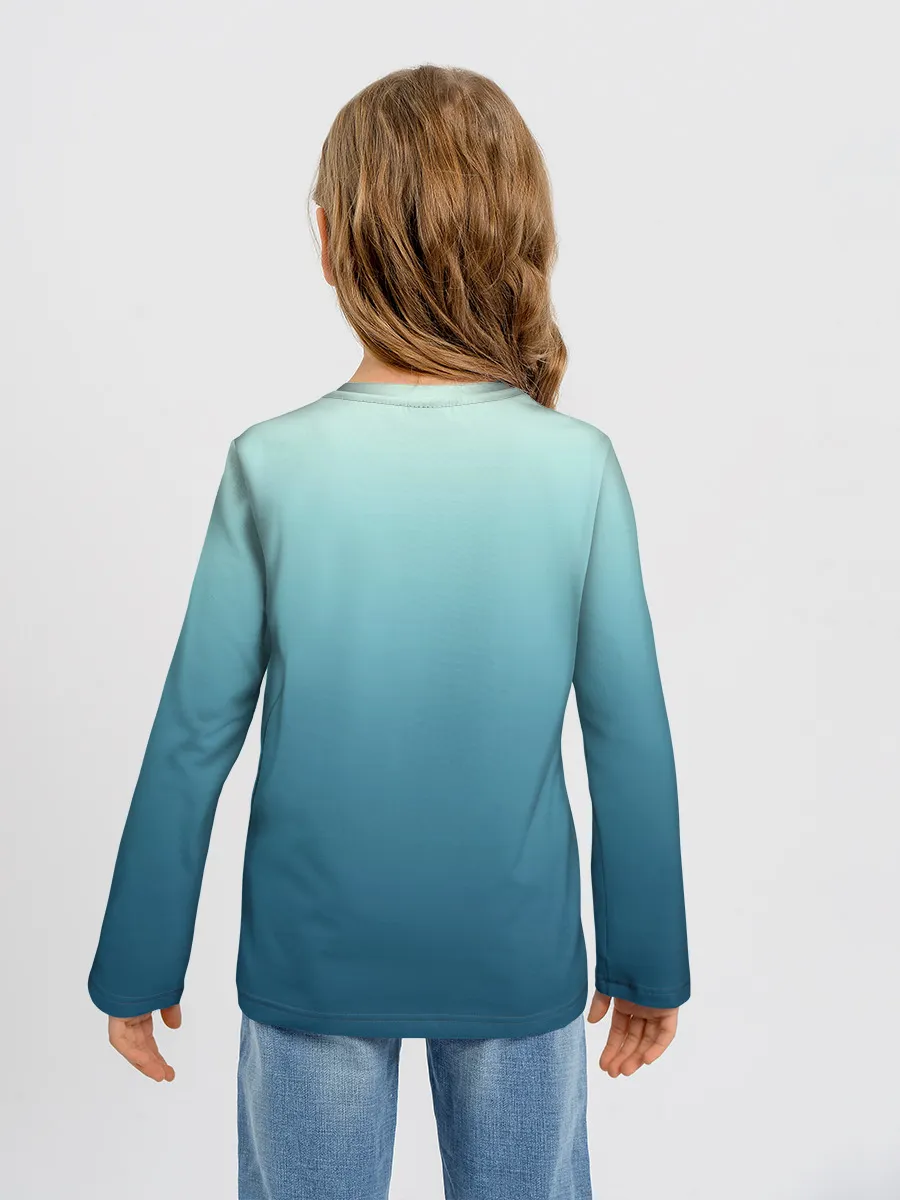 Детский лонгслив / Тихиро целует Хаку