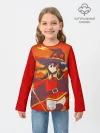 Детский лонгслив / KonoSuba. Мегумин с посохом