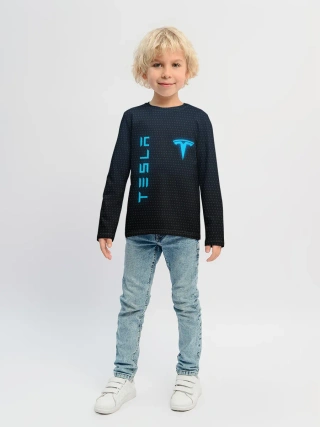 Детский лонгслив / TESLA
