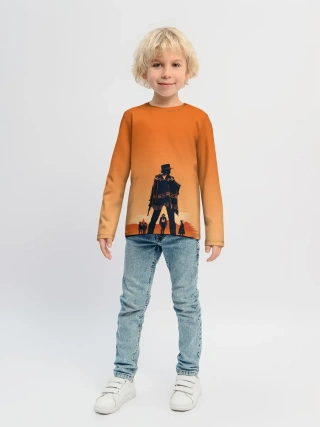 Детский лонгслив / Назад в будущее