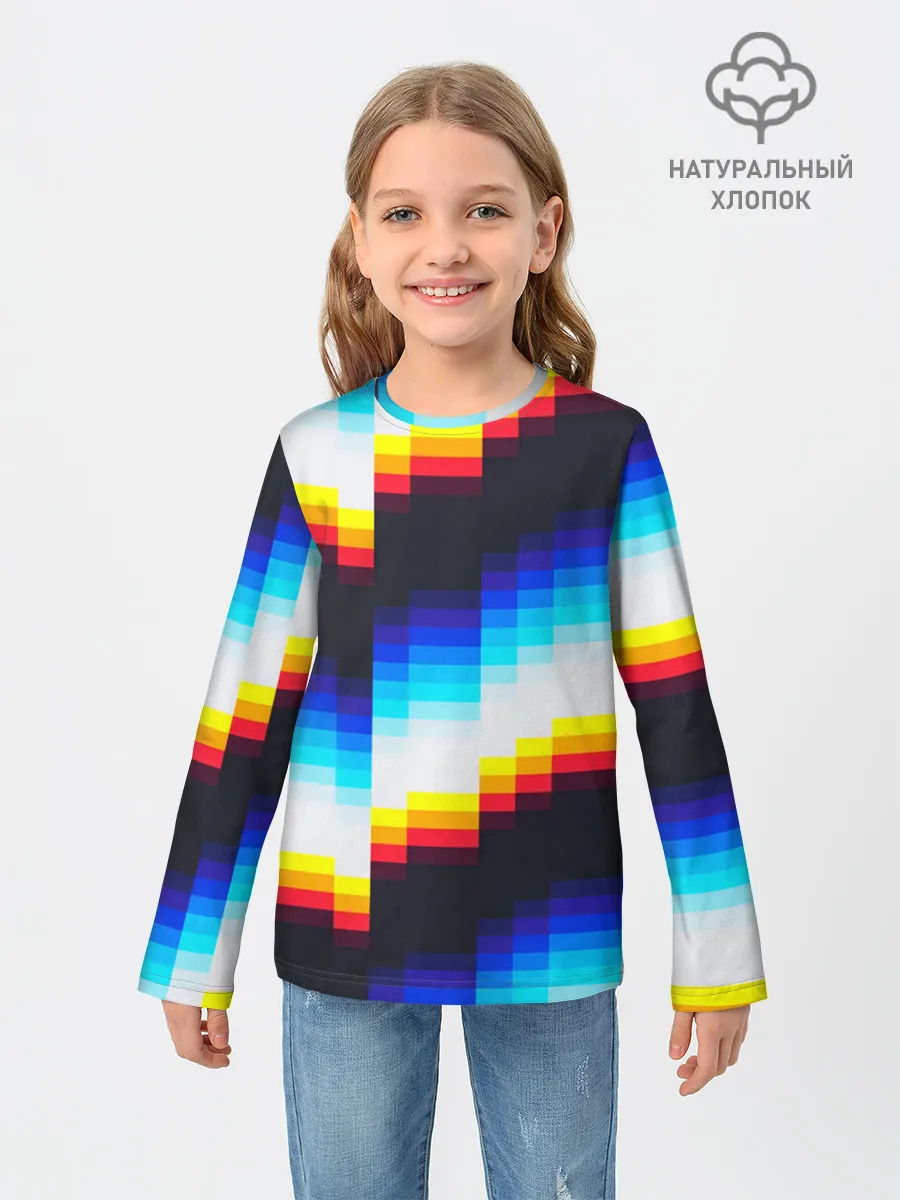 Детский лонгслив / pantone
