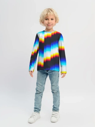 Детский лонгслив / pantone