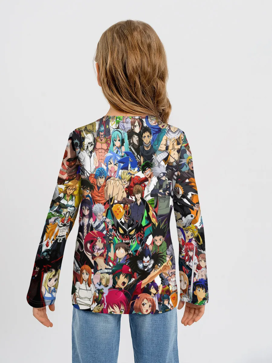 Детский лонгслив / ANIME HEROES | АНИМЕ ГЕРОИ