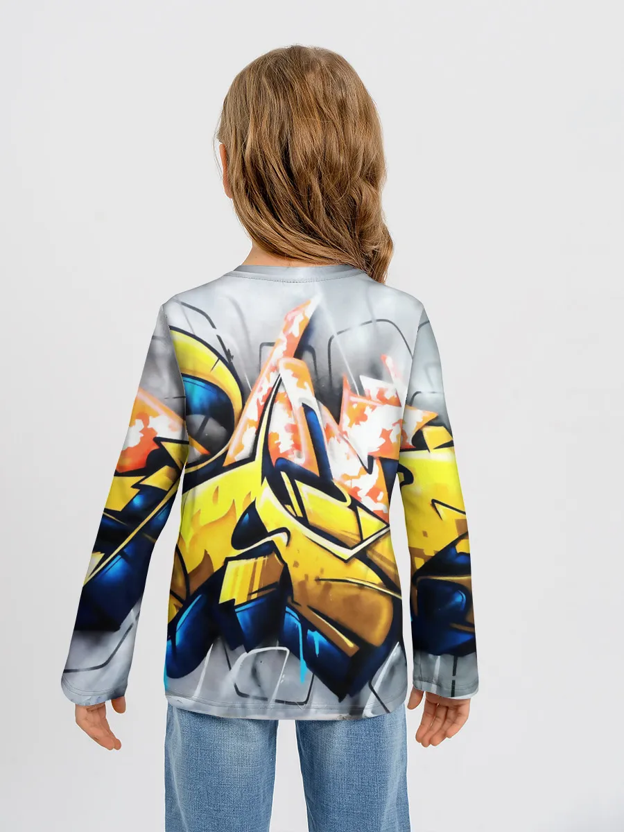 Детский лонгслив / Street art