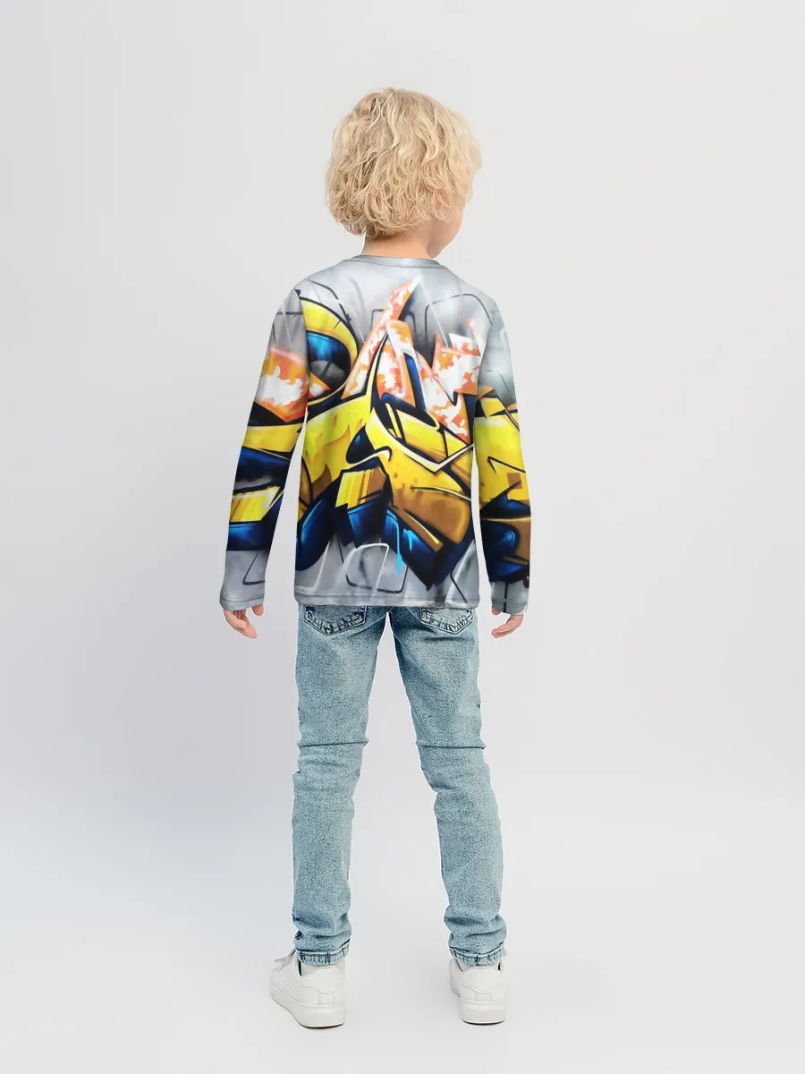 Детский лонгслив / Street art