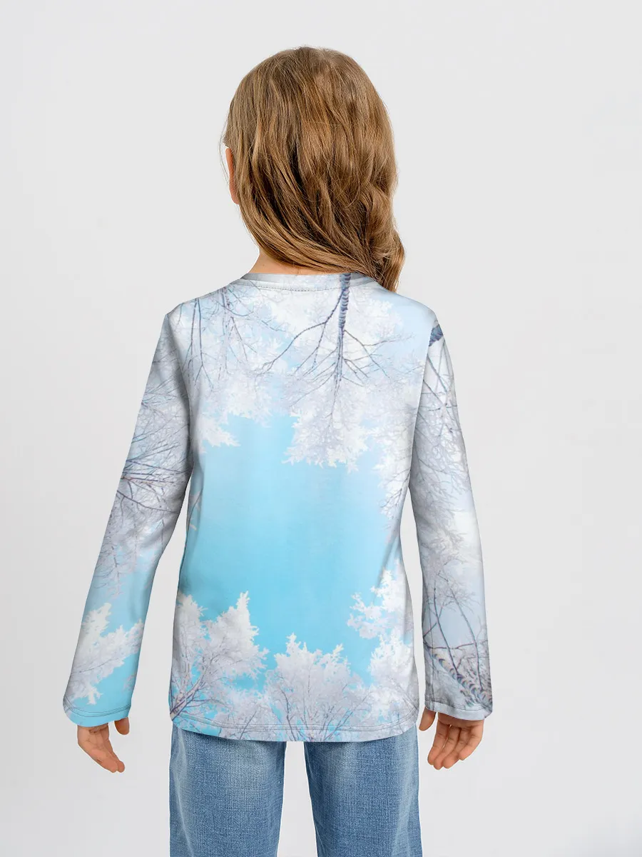 Детский лонгслив / Волк