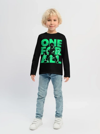 Детский лонгслив / one for all