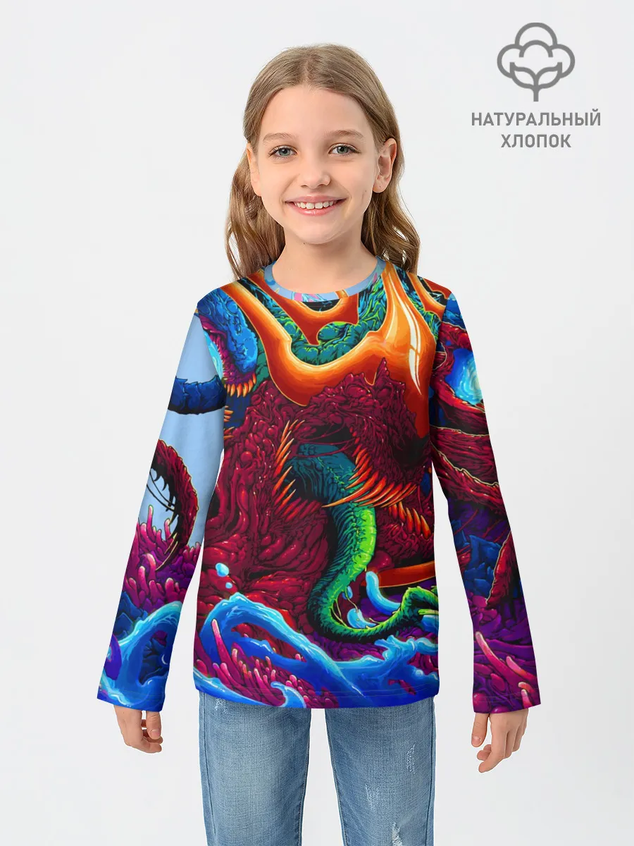 Детский лонгслив / Hyper Beast