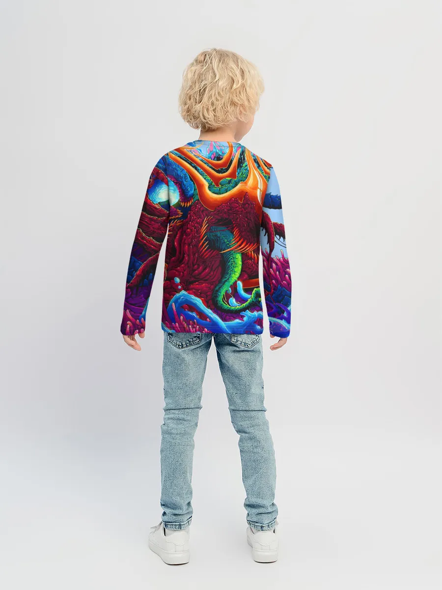 Детский лонгслив / Hyper Beast