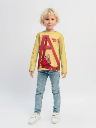 Детский лонгслив / Billie Eilish